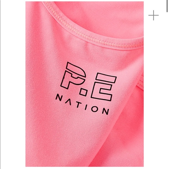 P.E Nation | Womens Light Pink Bra Top NEW - Picture 4 of 8